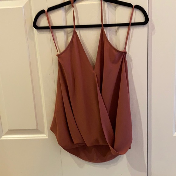 Naked Zebra Tops - [Closet Clear Out] Naked Zebra | Salmon Halter Top